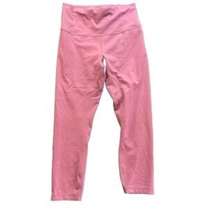 Lululemon Wunder Under High Rise Tight Pink/Dusty Rose Size 8 Leggings